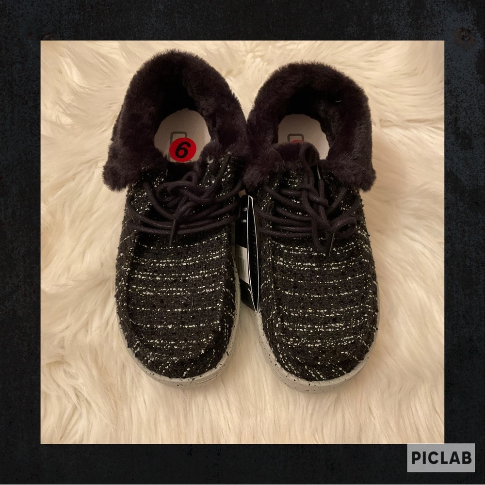 Hey Dude Britt Boucle Shoes - NWT - Size 6